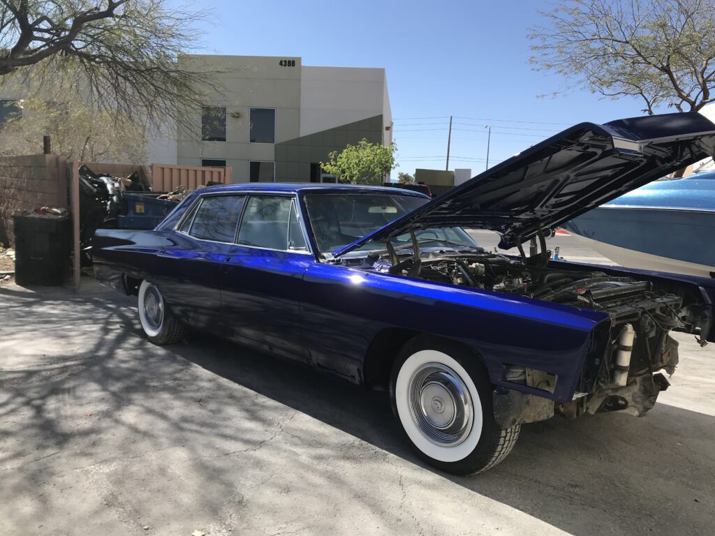 Classic car restoration project — Elite Collision Auto Body Las Vegas